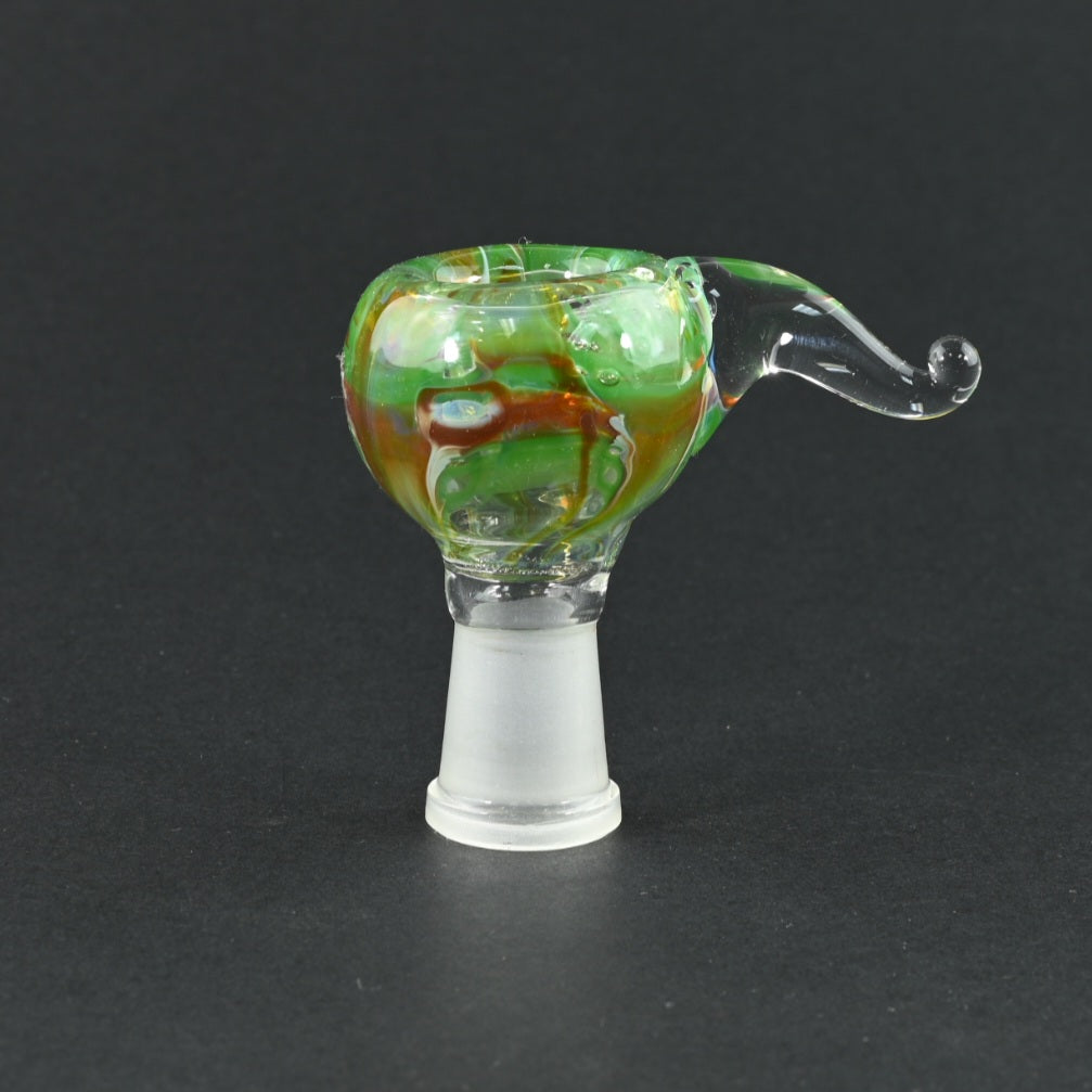 14mm Inverted Swirl Green