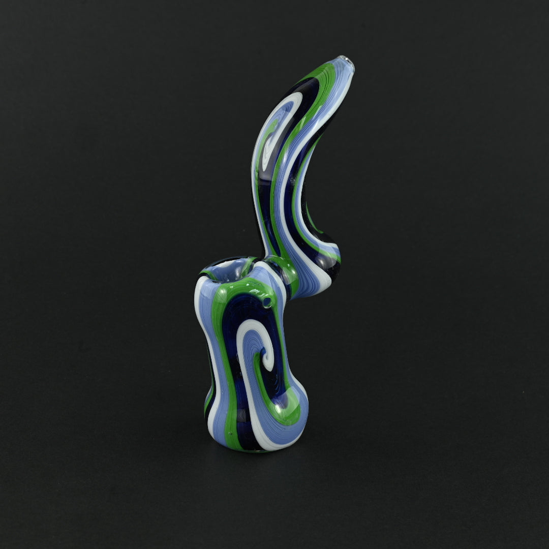 Multicolor Glass Bubbler