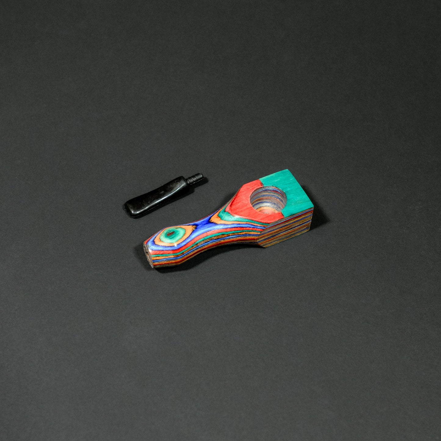 Square Head Multicolor Wood Pipes