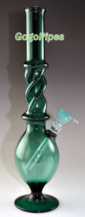 Dubblah Glass Tornado Green