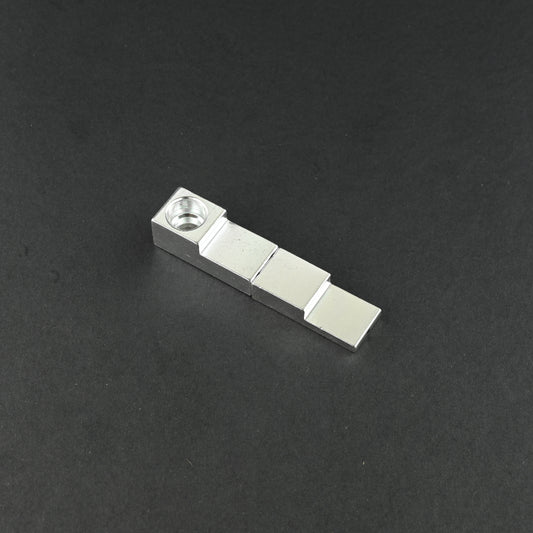 Magnetic Foldable Pocket Pipe Silver