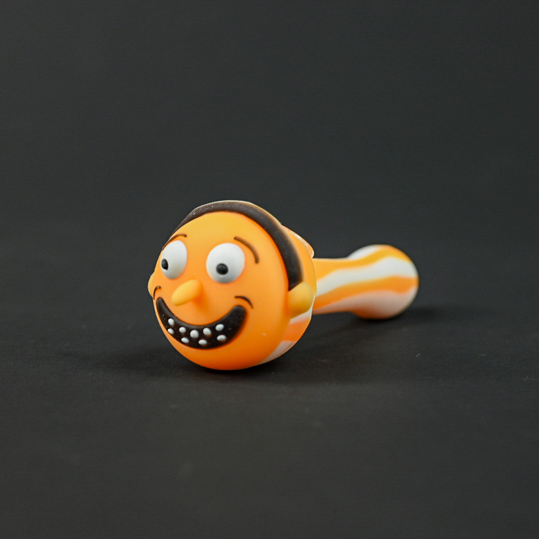 Rick & Morty Stripes Silicone Pipes