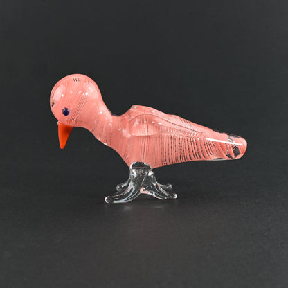 Swirly Bird Animal Pipes Peach