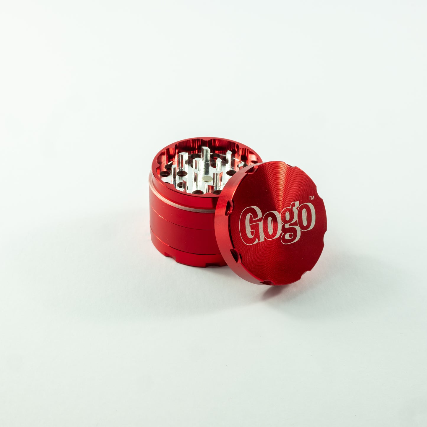 Gogo Crusher 4 pc Grinder Red LIMITED EDITION