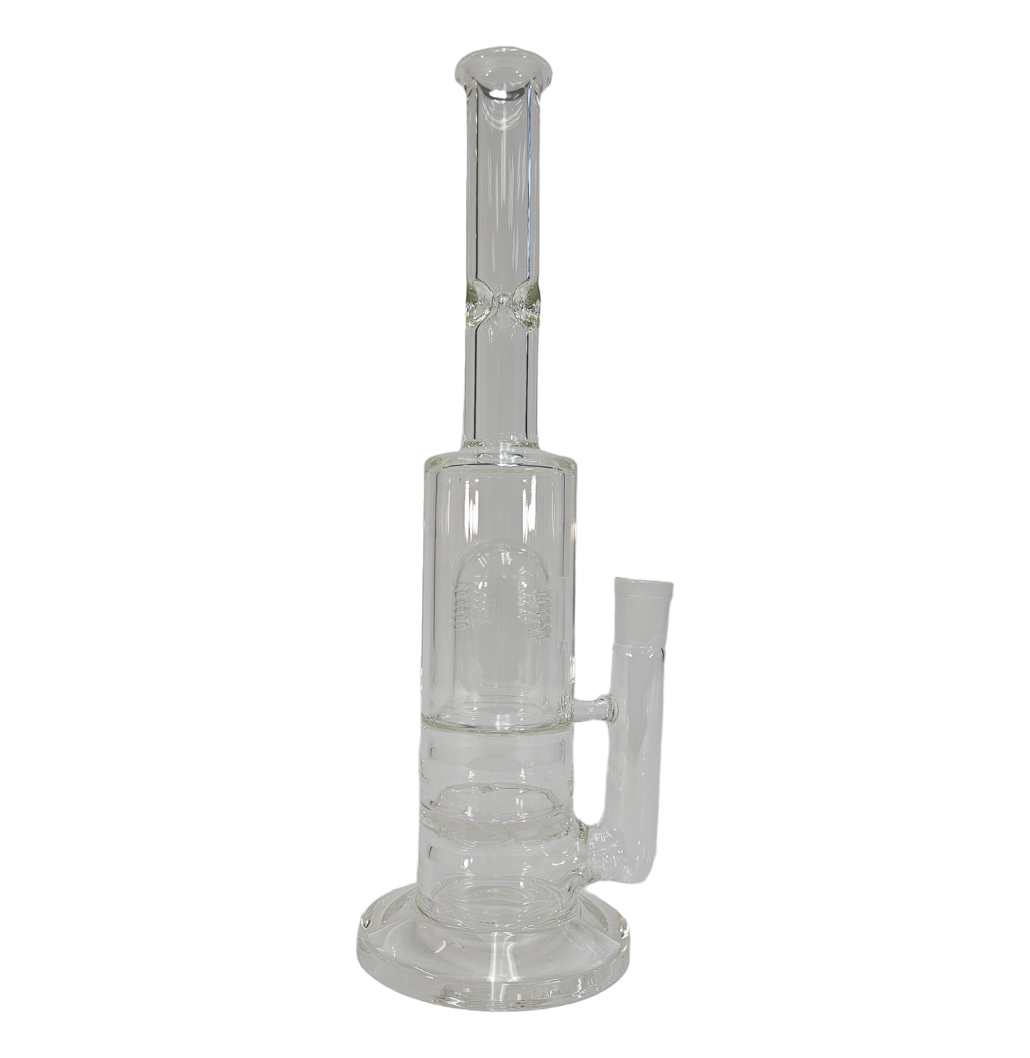 Double Perk Glass Water Pipes