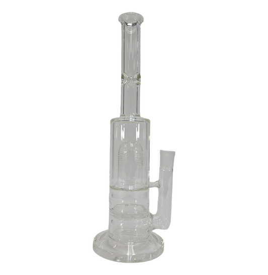 Double Perk Glass Water Pipes