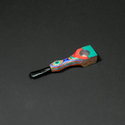 Square Head Multicolor Wood Pipes