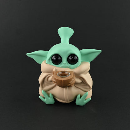 Baby Yoda Silicone Pipes