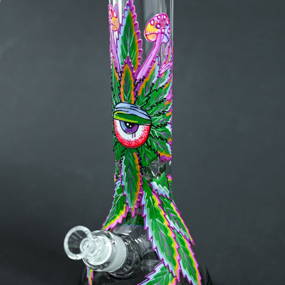 Bloody Peacock Eye Water Pipe