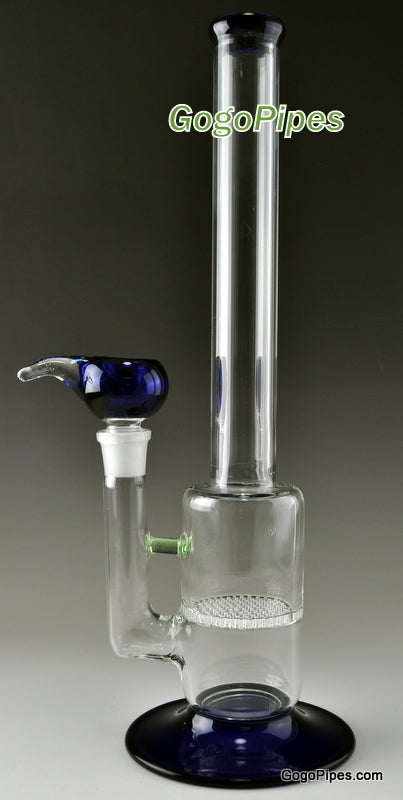 Honey Comb Water Pipes 60mm Blue