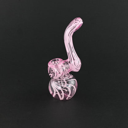 pink glass bubblers