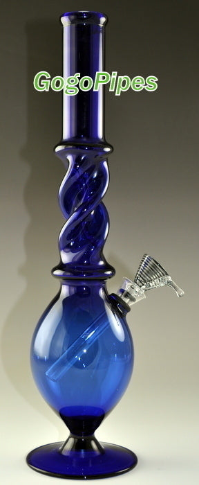 Dubblah Glass Tornado Blue