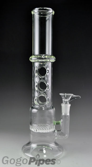 Glass Knuckle Water Pipes Clear