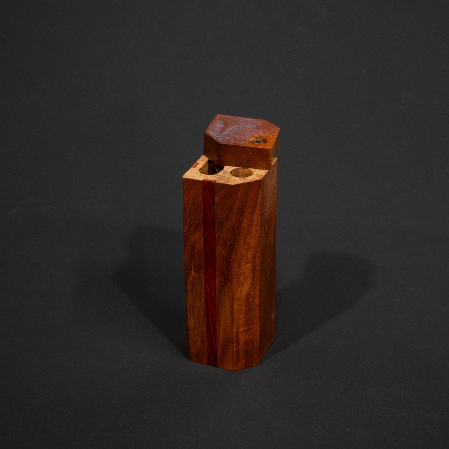 Tall Wood Dugout One Hitter Stash Box