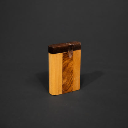 Small Wood Dugout One Hitter Box Pocket Stash