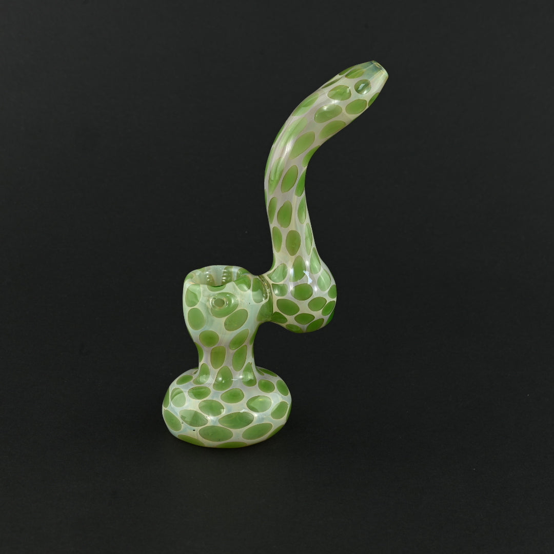 Majestic Glass Bubbler Green