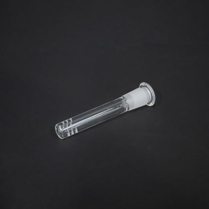 18mm to 14mm Bowl Clear Glass Downstem 4.5 Inch