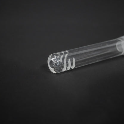 18mm to 14mm Bowl Clear Glass Downstem 4.5 Inch