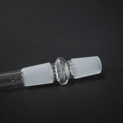 Spiral Perc Male to Male Glass Downstem 18mm